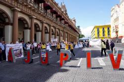 Manifestación de Jubilados y Pensionados del ISSSTE