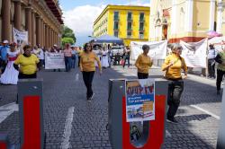 Manifestación de Jubilados y Pensionados del ISSSTE