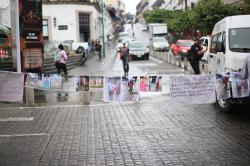 Manifestación de habitantes Las Minas