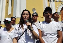 Estudiantes marchan contra la reforma al Poder Judicial de la Federación