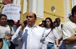 Estudiantes marchan contra la reforma al Poder Judicial de la Federación