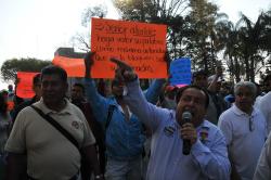 Manifestación Limpi Pública