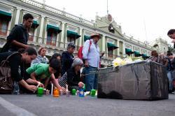 En memoria de los estudiantes normalistas de Ayotzinapa