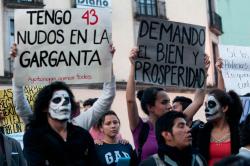 En memoria de los estudiantes normalistas de Ayotzinapa