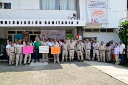 Agremiados de la Sección 70 del SNTSA toman oficinas centrales de la SS y hospitales y centros de Salud de SESVER