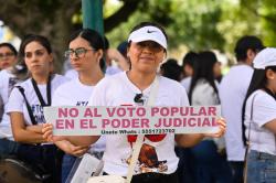 Manifestación de Trabajadores del Poder Judicial de la Federación