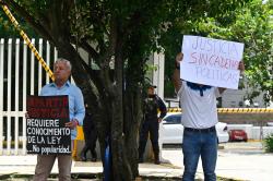 Manifestación de Trabajadores del Poder Judicial de la Federación