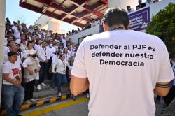 Paro  nacional contra la reforma al Poder Judicial