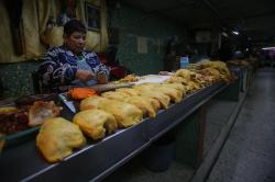 Tamales, carne y pollo