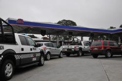 Gasolinera en Xalapa