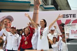 Claudia Sheinbaum Pardo y Norma Rocío Nahle García