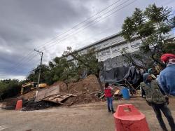 Deslizamiento de tierra edificio COABEV